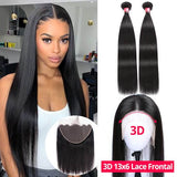 Straight Frontal Hair Bundle